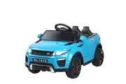 Rigo Kids Electric Ride On Car SUV Range Rover-inspired Toy Cars Remote 12V Blue