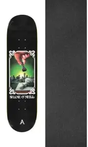 April Skateboards Check Mate 8.12" Skateboard Deck + griptape