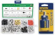 326-Piece Computer Screws Standoff Assortment Kit + 8-in-1 Multi-Tool Driver Set