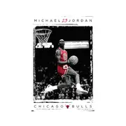 Impact Merch Michael Jordan Dunk Regular Sized Poster Wall Hanging Decor 92cm