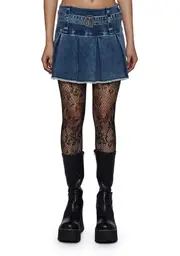 [dELiA*s by Dolls Kill] Car Radio Song Mini Skirt
