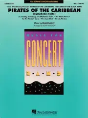 Pirates of the Caribbean Concert Band Score & Parts Sheet Music Hal Leonard