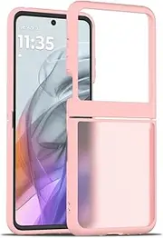 Case for Moto Razr 2024 Phone Pink Motorola Razr 2024 Case Heavy Duty Motorola Moto Razr Cases 2025 Slim Rugged Shockproof Protective Cover