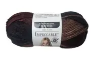 Loops & Threads IMPECCABLE Yarn Earth Ombre 3.5oz 187 yds Skein Brown Acrylic