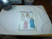 Simplicity 8943 Sewing Pattern Size SM Girls Pajamas Robe Night Gown