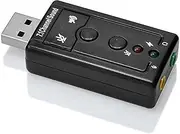ewent EW3751 External Sound Card Audio 7.1 Black