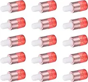 BATHVEVE 20Pcs Portable Dropper Bottles for Essential Oils Travel Glass Containers Lightweight and Compact for Perfume DIY Cosmetic Packaging Leakproof and Durable Design