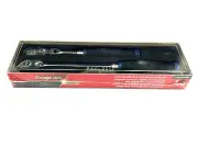 Snap On Tools NEW 2pc 3/8"dr POWER BLUE Soft Grip Foam Ratchet Set 202RT05FMB