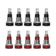Banana Jack, 10Pcs Female Banana Plug Connectors Brass Soldering or Crimping Typ