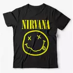 現貨 S-5XL KAOS T 恤 NIRVANA BAND ROCK ALTERNATIVE GRUNGE 優質 10