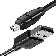 tunghey USB to IEEE 1394 4 Pin Male iLink Firewire DV Adapter Data Cable, Firewire to USB Cable for DCR-TRV75E DV D8 Digital Camera 1.8m