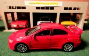 Welly Mitsubishi Evolution X - 1:34 Scale Pull Back - Cool Looking Car