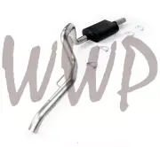 Stainless 2.5" CatBack Exhaust Muffler Kit Overland 93-98 Jeep Grand Cherokee ZJ (for: Jeep)