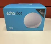 New, Sealed Amazon Echo Dot 5th Gen. Smart Speaker - Glacier White