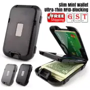 Slim Mint Wallet Ultra-Thin RFID-Blocking,, ID Theft Protection Durable Aluminum