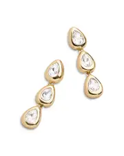 Baublebar Eden Crystal Triple Drop Earrings