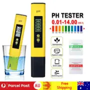 Portable PH Meter Test Pen Digital Electric Water Hydroponics Aquarium Tester AU