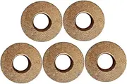 Generic 5pcs Wooden Lid Hydroponic Glass Vase Material Stoppers for Easy Installation Compatibility with Water Planters Versatile for Indoor Plant Propagation