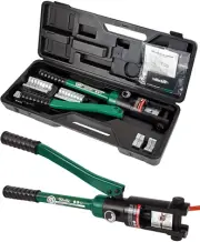 Hydraulic Cable Lug Crimper 16 US TON 9 AWG to 600MCM Electrical Terminal Cable