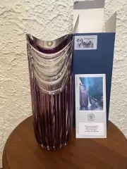 CAESAR CRYSTAL BOHEMIAE Harp Extra Large Cup Violet Vase