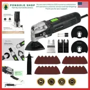 Precision 3.5A Oscillating Tool with Quick Clamp and 22000 RPM for DIY Projects