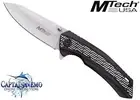 MTECH USA LINERLOCK FOLDING POCKET KNIFE STAINLESS STEEL TACTICAL BLACK MT987BK