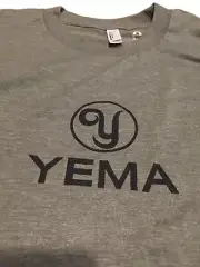 Yema T-shirt American Apparel Dark Heather M Single Stitch USA MADE
