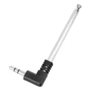 Reception Amplified 3.5Mm FM Radio Indoor Antenna 4 Sections Telescoping Antenna