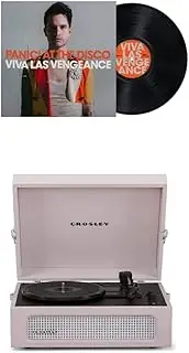 Crosley Voyager Portable Bluetooth Turntable (Amethyst) and Panic! At The Disco - Viva Las Vengeance [Bundle]