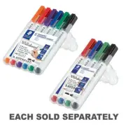Staedtler Whiteboard Marker Compact Fast Drying Dry Safe Locked Tip Assorted
