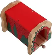 Wooden Train Tunnel Accessory Wooden Track Model for Engaging Playtime Safe Practical Design Stimulate Creativity with Tunnel Scenes