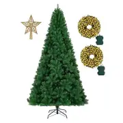 6ft Premium Artificial Holiday Christmas Tree 1005 Branch Tips1pcs Tree top Star