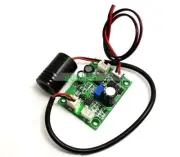 12V Laser Dot Module 405nm 200mW Blue / Violet Laser Cutting / Engraving w/ TTL