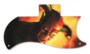 SG Half Face Pickguard Custom Gibson Graphic Graphical Guitar Single Demon Glare