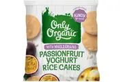 Only Organic Passionfruit Yoghurt Rice Cakes 30g