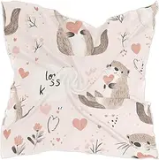 [sanluoli] Valentine's Day Cute Animal square silk scarf pashmina essentials wrap scarf for women for neck bufandas para mujer, Valentine's Day Cute Animal