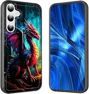 [JHYYTUJTYP] for Galaxy A55 5G/A35 5G Case,[Military Grade Drop Tested] Heavy-Duty Tough Rugged Shockproof Protective Case for Samsung Galaxy A55 5G/A35 5G 6.6 Inch,Forest Dragon