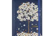 Peter Pauper Press Address Book Large - Falling Blossoms 337979
