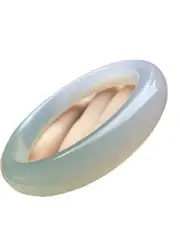 巴西冰玉髓 55 Mm Chalcedony Agate Bangle