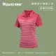 【Mountneer山林】女 透氣排汗條紋上衣-深粉紅 31P16-32(吸濕/排汗衣/POLO衫)