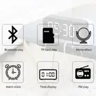 Digital Alarm Clock With BT Speaker Mirror Bedside Alarm Clocks Le SLK