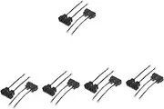 Mikinona 5sets Rj11 Splitter Adapters for Landline Phones 2-pack Easy to Use Rj14 Phone Cable Adapters 4pcs*5
