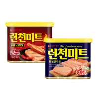 在飛比找momo購物網優惠-【Lotte 樂天】午餐肉340g(口味任選)