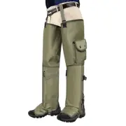 Snake Gaiters, Chaps for Men and Women, Durable Total Protection for Ankle to...