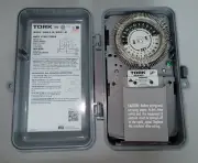Tork 8001-N 24 Hour Cycle Mechanical Timer 20A 120V SPDT NEMA 3R (B125)