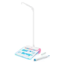 在飛比找momo購物網優惠-【aibo】USB充電式 LED檯燈夜光留言板