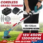 Cordless 6 INCH Weed Lawn Edger Grass Cutting Trimmer Mower Battery Blade Kit