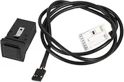 Zohisin Car USB Audio Aux Input Socket Switch Cable for R Mk5 Mk6 Rabbit Easy Installation Plug and Play Premium Quality Aftermarket