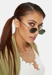 Gold Do I Wanna Know Tiny Sunglasses