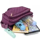 Lattice Embroidered Nylon Crossbody Bag Elegant Woman Messenger Bag Daily
